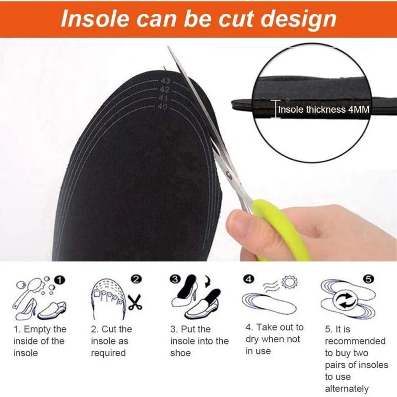 USB Heated Shoe Insoles