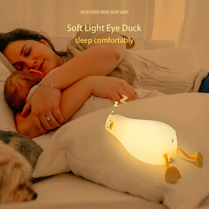 Benson Lying Flat Duck Night Light