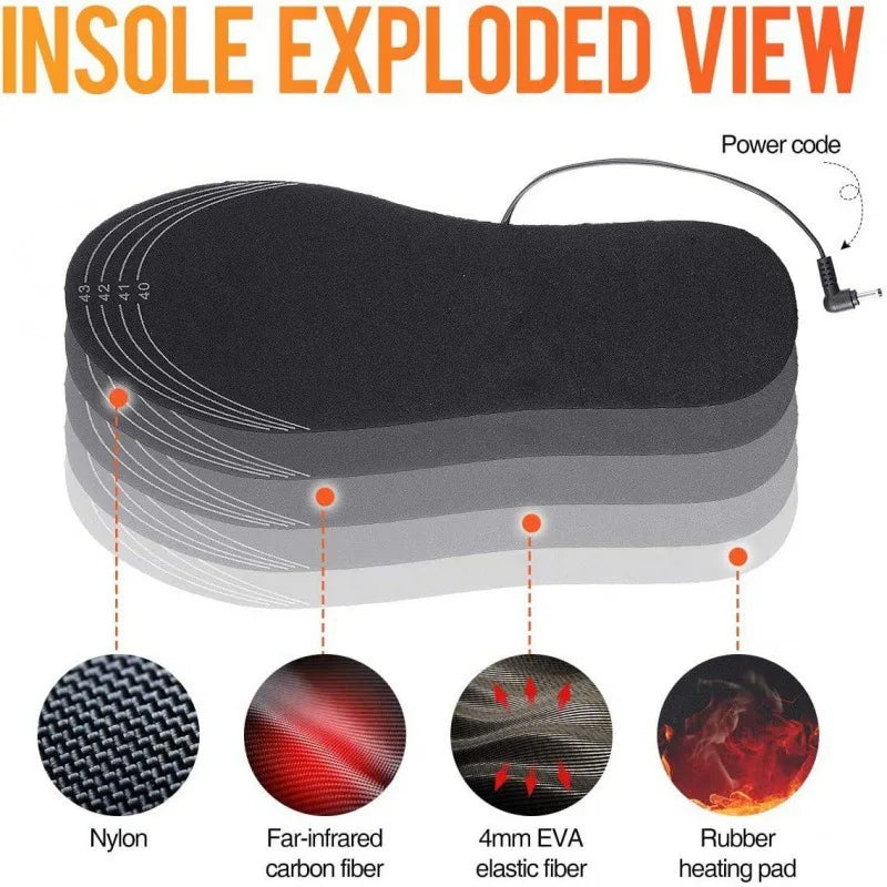 USB Heated Shoe Insoles