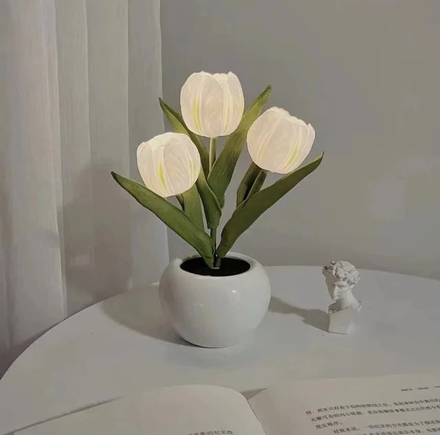 LED Tulip Lamp Night